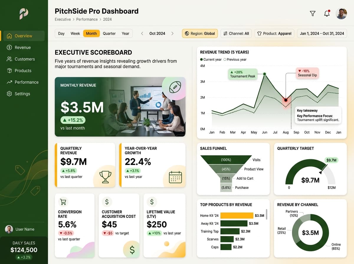 Dark navigation dashboard layout inspiration